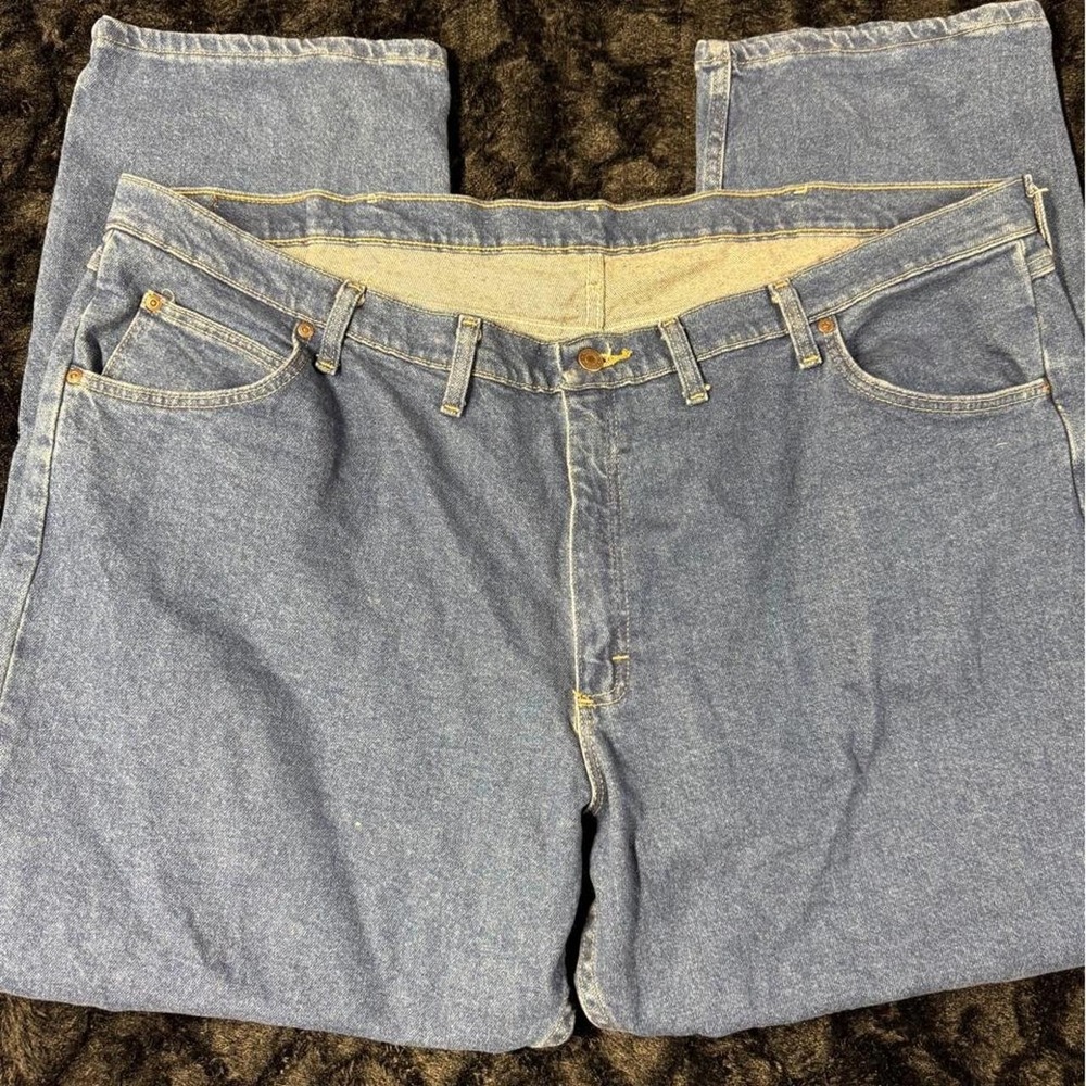 Wrangler blue cotton jeans size 48 x 30